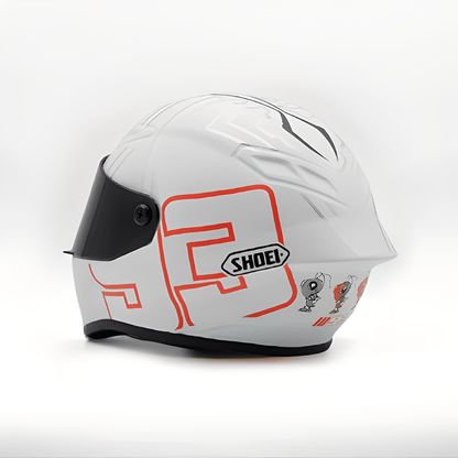 SHOEI | White and Red Marquez Edition